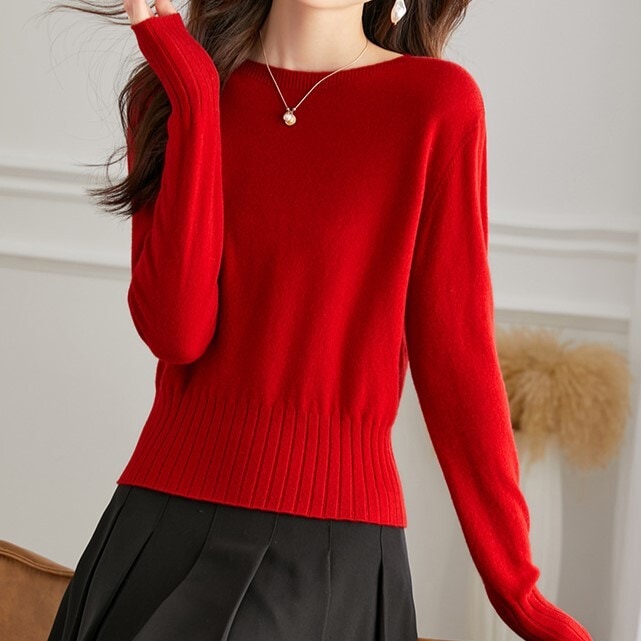 トップス ニットソー セーター 袖あり 長袖 ストレート Iライン かわいい 大人可愛い きれいめ シンプル 大人 上品 おしゃれ お洒落 大人可愛い 大人女子 ラブリー キュート ガーリー