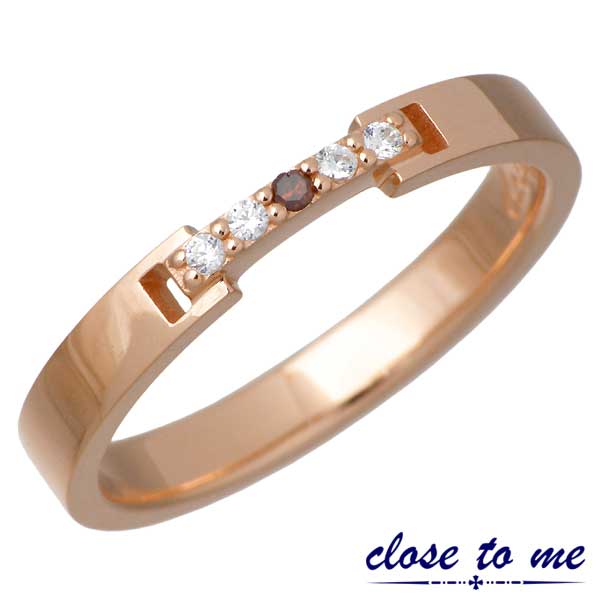 クロストゥーミー close to me シルバー リング レッドダイヤモンド 指輪 クロストゥーミー close to me シルバー リング レッドダイヤモンド 指輪