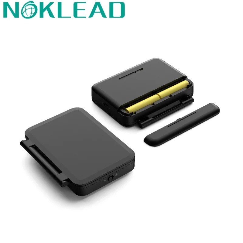 Nok鉛家庭用デジタル温度計時計折りたたみ式ミニトラベル時計カレンダー旅行アラーム付きポータブルデスクトップ時計