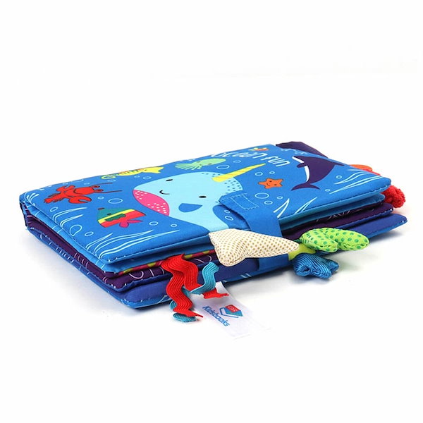 Qoo10] 布絵本 0歳 布おもちゃ カシャカシャ