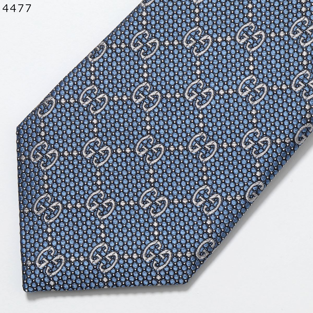 GUCCI グッチ ネクタイ DEIENE ディエン 408865 4E002 メンズ シルク ジャガード GGロゴ カラー4色