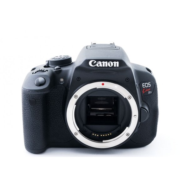 【中古】キヤノン Canon EOS Kiss X7i レンズキット ブラック 美品 ストラップ付き 【中古】キヤノン Canon EOS Kiss X7i レンズキット ブラック 美品 ストラップ付き