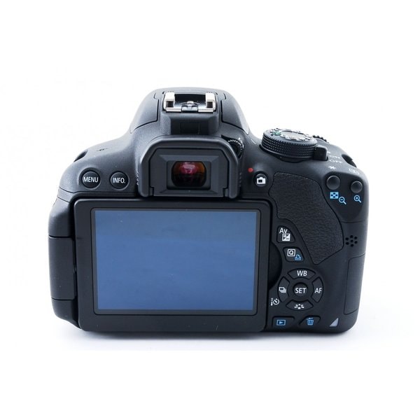 【中古】キヤノン Canon EOS Kiss X7i レンズキット ブラック 美品 ストラップ付き 【中古】キヤノン Canon EOS Kiss X7i レンズキット ブラック 美品 ストラップ付き