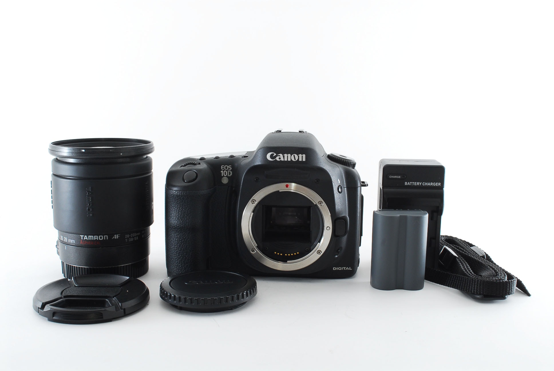 キヤノン Canon EOS 10D 高倍率レンズTAMRONセット 美品 キヤノン