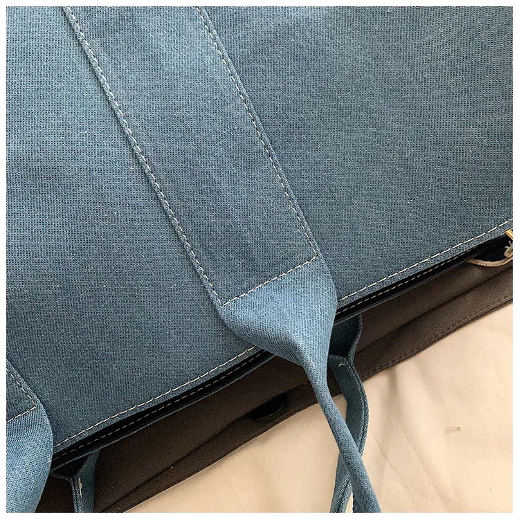 韓国 デニム トートバッグ ショルダーバッグ 斜めがけバッグ レディース 大容量 2way ショルダーバッグ 通勤 バッグ バック カバン 旅行バッグ かばん 可愛い 軽量 ハンドバッグ