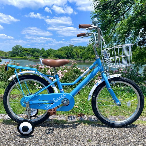 Qoo10] ARCHNESS 子供自転車 補助輪 カゴ 子ども キッズ