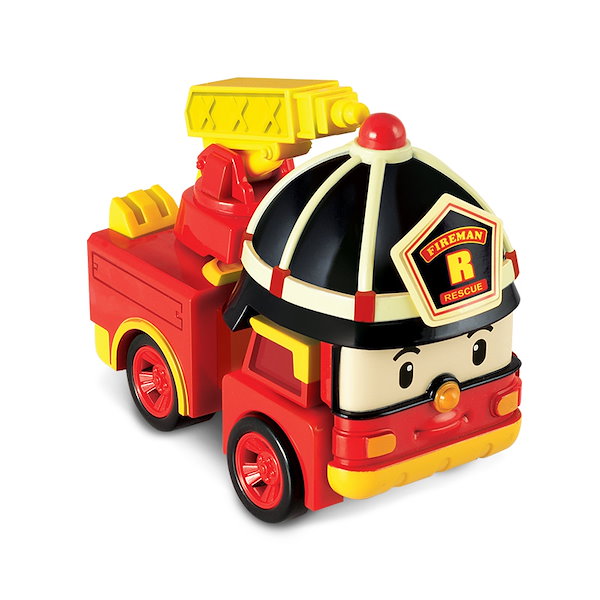 Qoo10] ROI TOYS 【ロボカーポリー公式ストア】単品 消防車