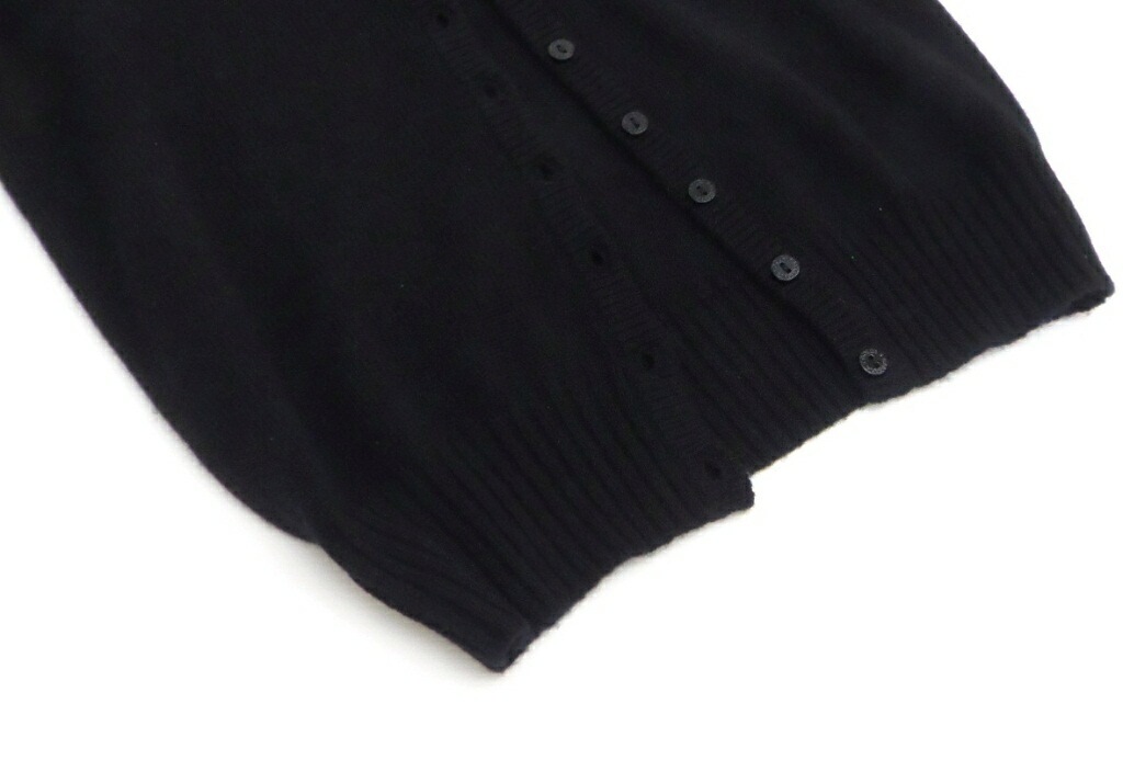 Dolce&Gabbana ビジュー付きニットカーディガン 黒【中古】(57232) Dolce&Gabbana ビジュー付きニットカーディガン 黒【中古】(57232)