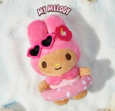 オリーブヤング サンリオコラボ ぬいぐるみキーホルダー　日焼けシナモン オリーブヤング サンリオコラボ ぬいぐるみキーホルダー 日焼け