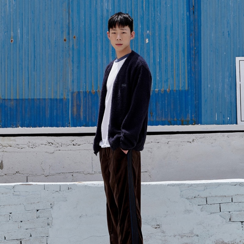 [BOYNEXTDOOR テサン 着用] MENDED PLAY CARDIGAN 韓国 アイドル 長袖 ニット アウター 制服 レディース メンズ 秋 冬