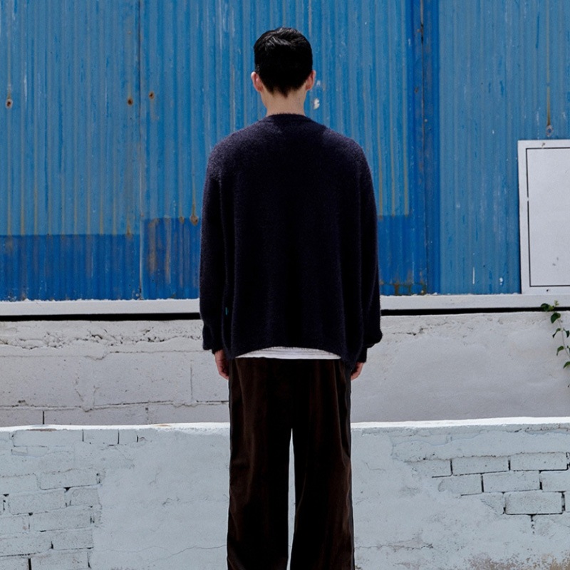[BOYNEXTDOOR テサン 着用] MENDED PLAY CARDIGAN 韓国 アイドル 長袖 ニット アウター 制服 レディース メンズ 秋 冬