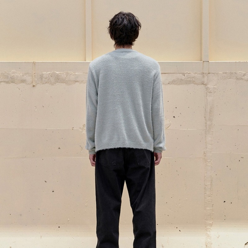 [BOYNEXTDOOR テサン 着用] MENDED PLAY CARDIGAN 韓国 アイドル 長袖 ニット アウター 制服 レディース メンズ 秋 冬