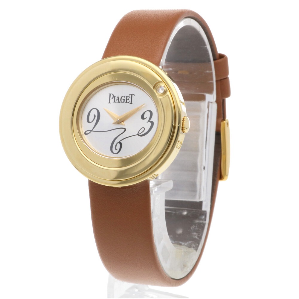 ピアジェ ポセション 腕時計 18金 K18イエローゴールド P10275 クオーツ 1年保証 PIAGET 中古 美品