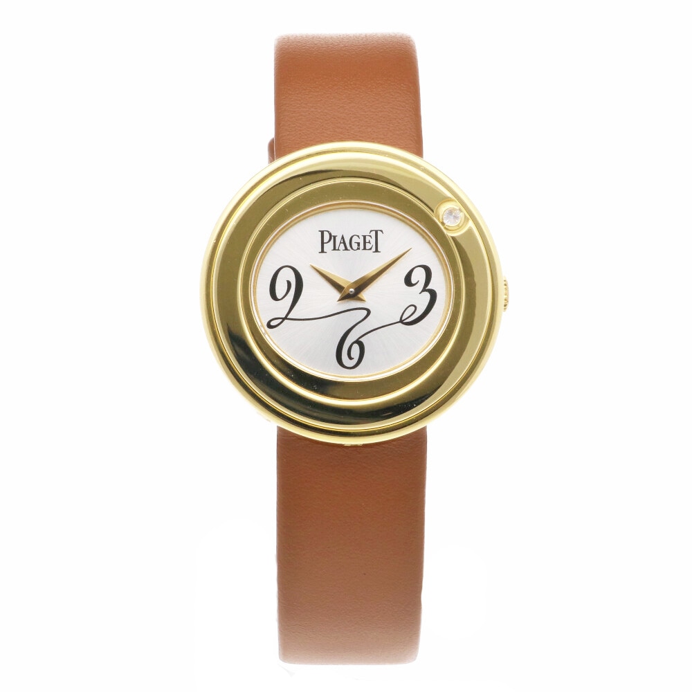 ピアジェ ポセション 腕時計 18金 K18イエローゴールド P10275 クオーツ 1年保証 PIAGET 中古 美品