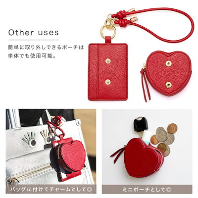 新品 IROMEKI Magsafe コインケース カードケース 財布 スマホ MagSafe対応コインケース カードケース IROMEKI heart charm mag