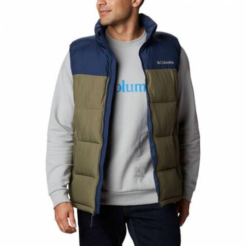 よびメーカ コロンビア 緑 メンズファッション Columbia ベスト ペイディ