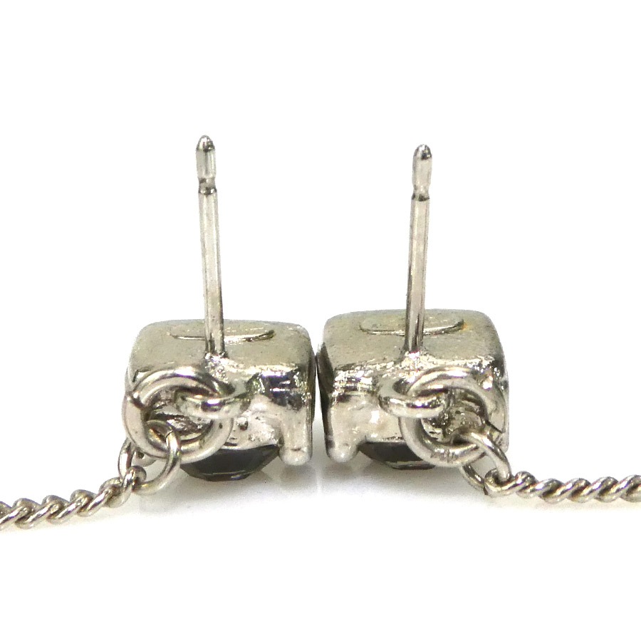 シャネル CHANEL ピアス ココマーク メタル/ラインストーン シルバー レディース w1159a シャネル CHANEL ピアス ココマーク メタル/ラインストーン シルバー レディース w1159a