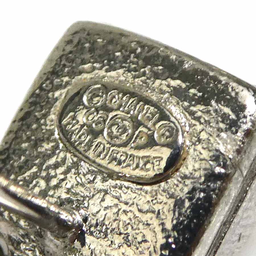 シャネル CHANEL ピアス ココマーク メタル/ラインストーン シルバー レディース w1159a シャネル CHANEL ピアス ココマーク メタル/ラインストーン シルバー レディース w1159a