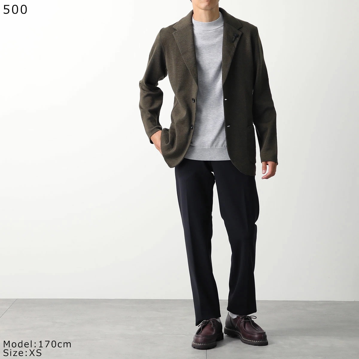 LARDINI ラルディーニ ニットジャケット IVLJM56 IV63000 メンズ カーディガン シングルブレスト サイドベンツ ラペルピン 2B カラー6 LARDINI ラルディーニ ニットジャケット IVLJM56 IV63000 メンズ カーディガン シングルブレスト サイドベンツ ラペルピン 2B カラー6