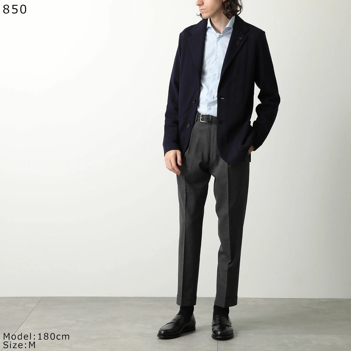 LARDINI ラルディーニ ニットジャケット IVLJM56 IV63000 メンズ カーディガン シングルブレスト サイドベンツ ラペルピン 2B カラー6 LARDINI ラルディーニ ニットジャケット IVLJM56 IV63000 メンズ カーディガン シングルブレスト サイドベンツ ラペルピン 2B カラー6