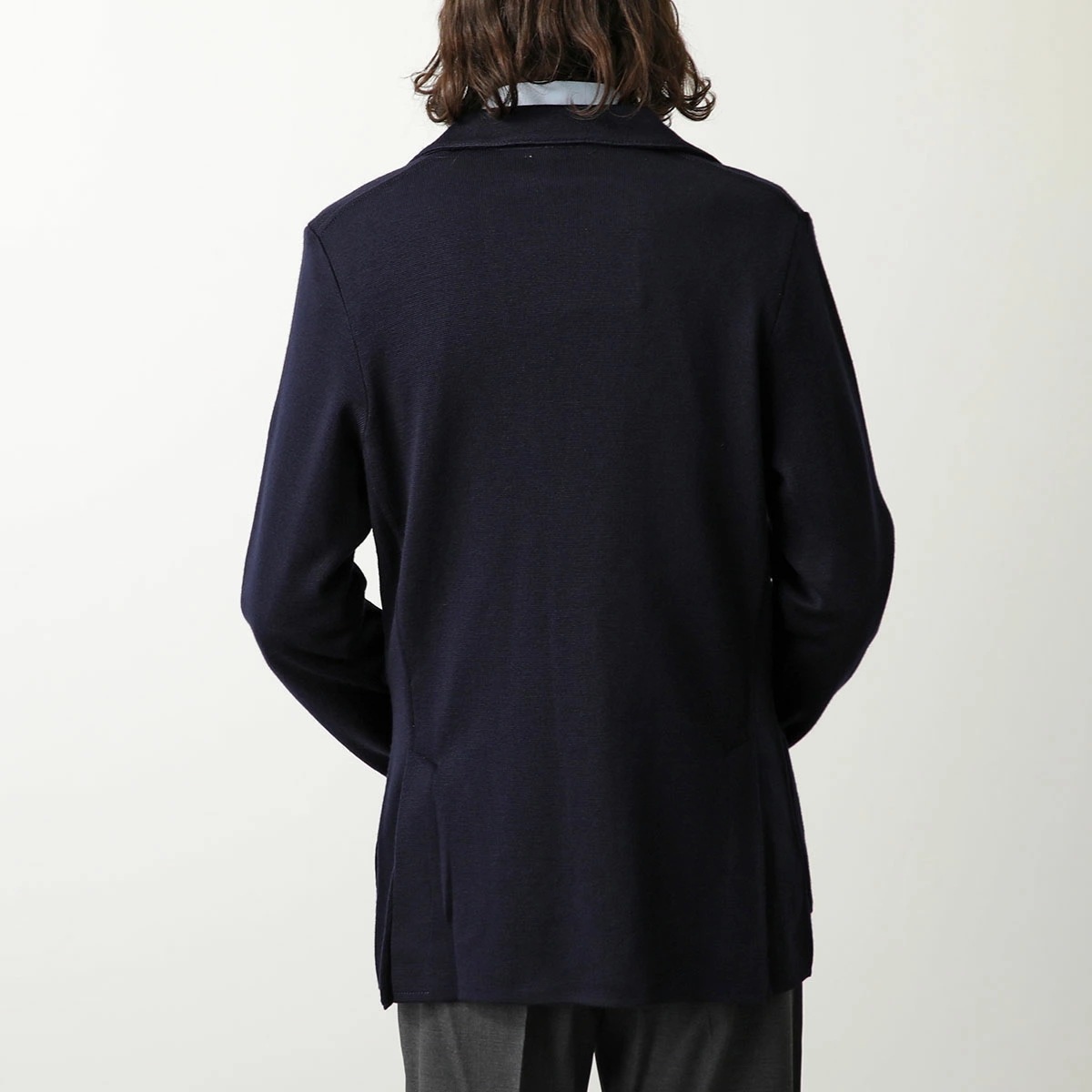 LARDINI ラルディーニ ニットジャケット IVLJM56 IV63000 メンズ カーディガン シングルブレスト サイドベンツ ラペルピン 2B カラー6 LARDINI ラルディーニ ニットジャケット IVLJM56 IV63000 メンズ カーディガン シングルブレスト サイドベンツ ラペルピン 2B カラー6