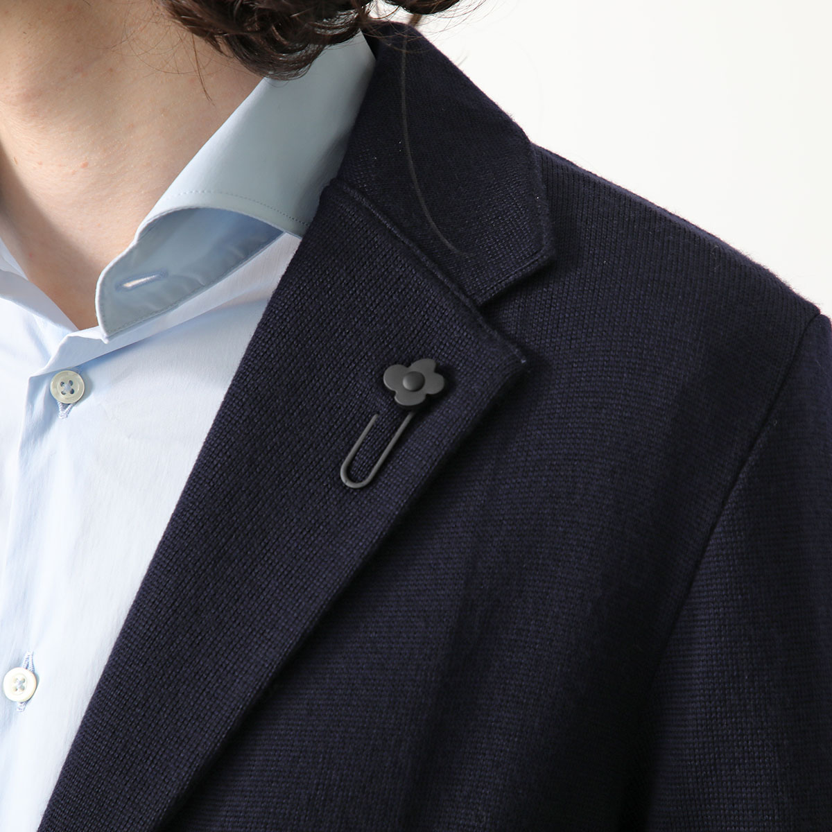 LARDINI ラルディーニ ニットジャケット IVLJM56 IV63000 メンズ カーディガン シングルブレスト サイドベンツ ラペルピン 2B カラー6 LARDINI ラルディーニ ニットジャケット IVLJM56 IV63000 メンズ カーディガン シングルブレスト サイドベンツ ラペルピン 2B カラー6