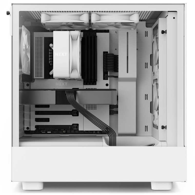 NZXT　CPUクーラー 120mmファン [LGA1700/1200/1155/1151/1150AM4/AM5] T120 ホワイト ホワイト　RC-TN120-W1