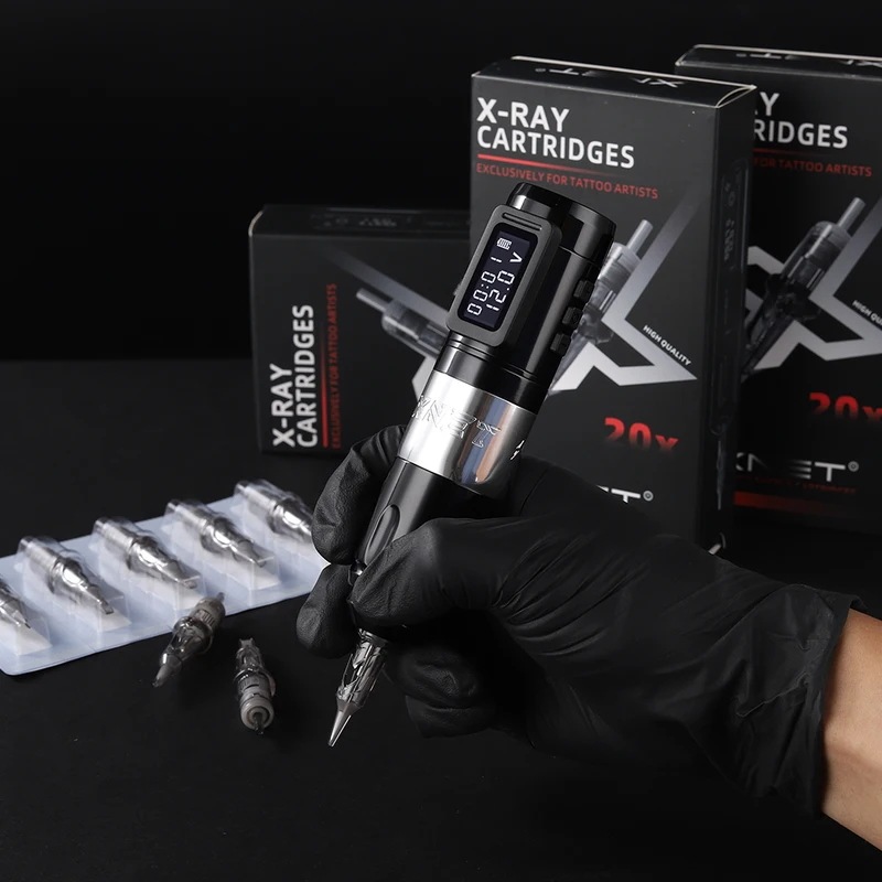 Xnet-clawワイヤレスタトゥーマシン,強力なブラシレスモーターを備えた