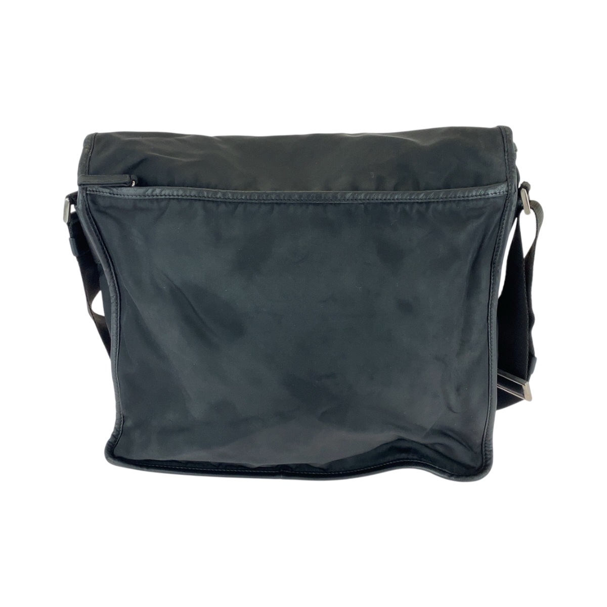 テスート 三角ロゴプレート ブラック 黒 シルバー金具 ナイロン V166 ショルダーバッグ メッセンジャーバッグ レディース 501387 テスート 三角ロゴプレート ブラック 黒 シルバー金具 ナイロン V166 ショルダーバッグ メッセンジャーバッグ レディース 501387