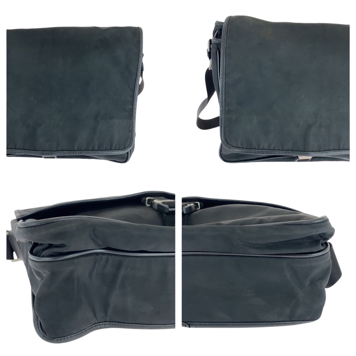 テスート 三角ロゴプレート ブラック 黒 シルバー金具 ナイロン V166 ショルダーバッグ メッセンジャーバッグ レディース 501387 テスート 三角ロゴプレート ブラック 黒 シルバー金具 ナイロン V166 ショルダーバッグ メッセンジャーバッグ レディース 501387