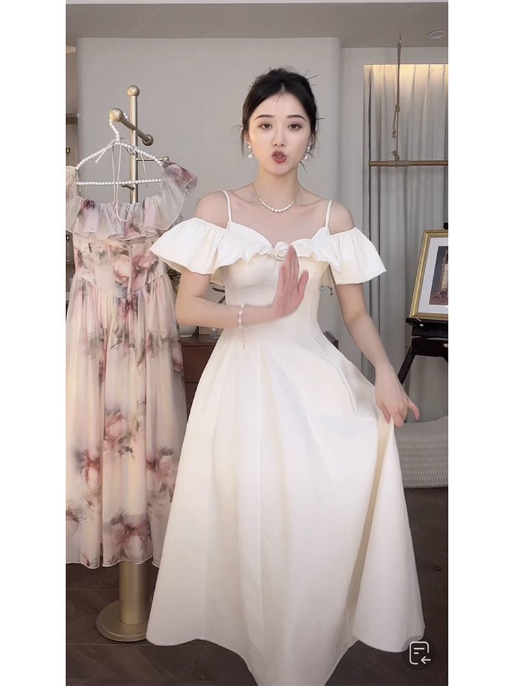 2ways 韓国 セクシーワンピース レディース半袖 パーティードレス 結婚式OL正式 ロングドレス Aラインス-12 2ways 韓国 セクシーワンピース レディース半袖 パーティードレス 結婚式OL正式 ロングドレス Aラインス-12