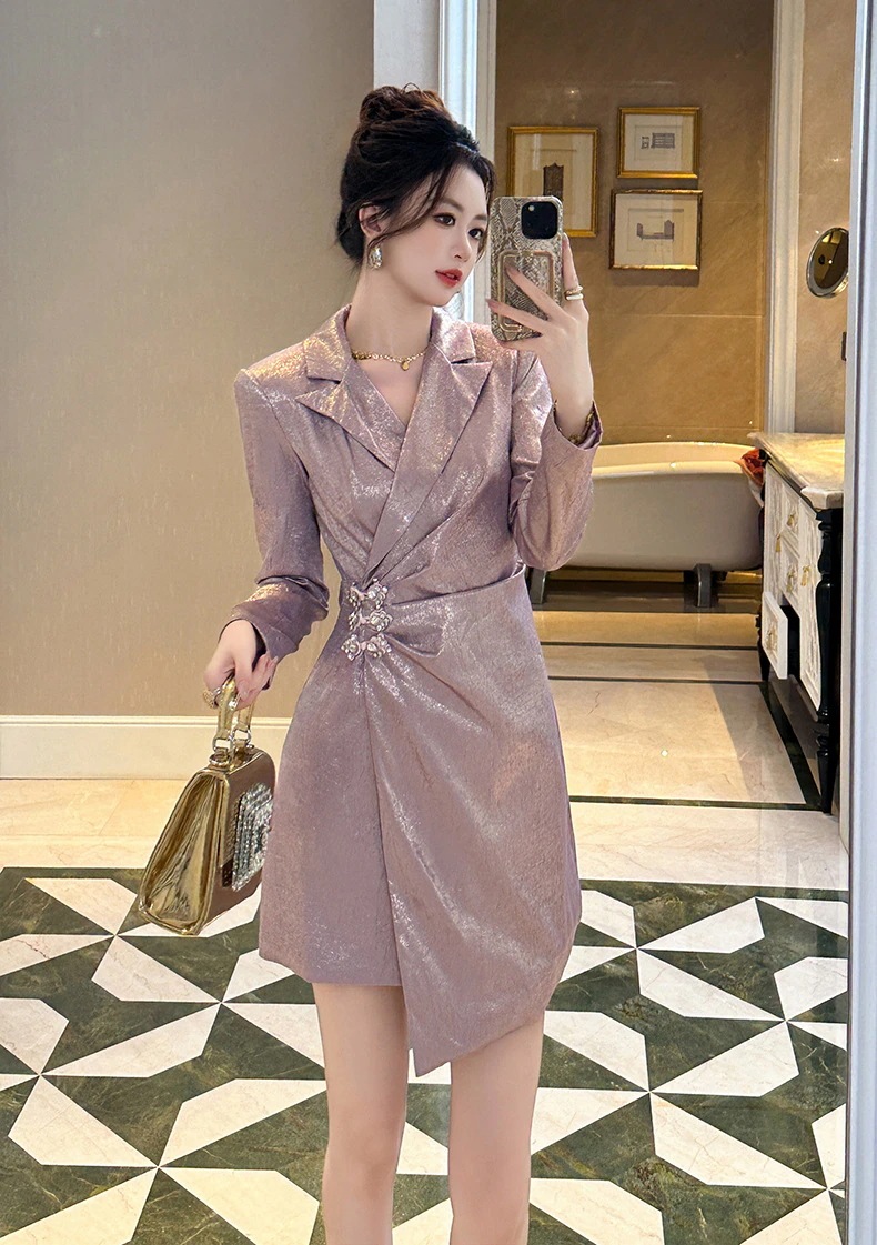 2024新品 通勤風 スーツワンピース ドレス パーティー キャバ 大人 同窓会 披露宴 卒業式 結婚式 演奏会 ウェディング 二次会 メガ割