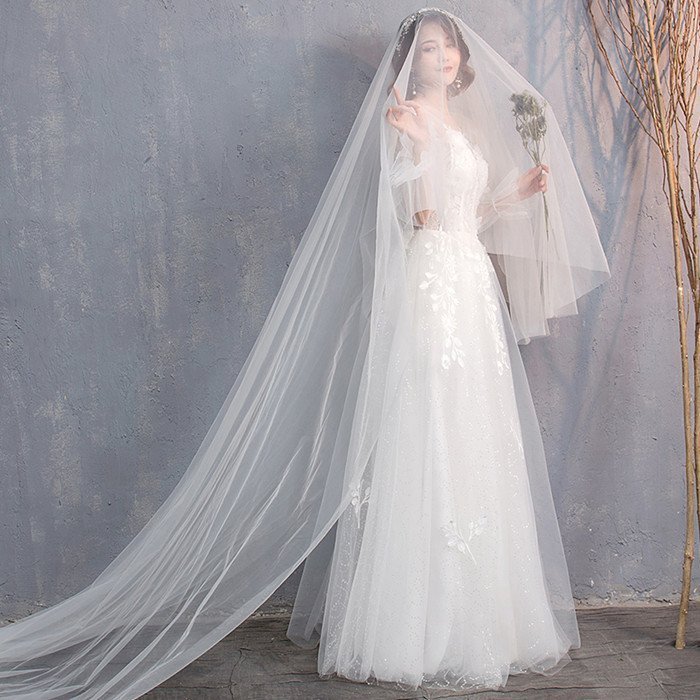 長袖 パーティードレス ウェティグドレス ロングドレス 結婚式 Aラインドレス 安い 大きいサイズ 二次会 海外挙式 花嫁 ドレス 花嫁 ワンピース エンパイア