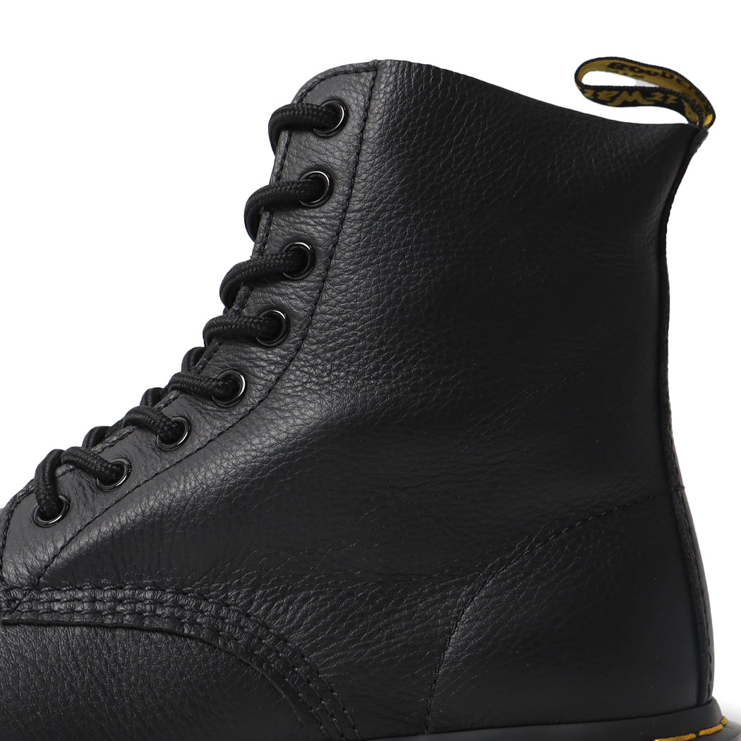 Dr.Martens ドクターマーチン 8ホール レザー シューズ ブーツ 1460 PASCAL VIRGINIA 8HOLE BOOT BLACK 黒 ブラック レースアップ 13512006