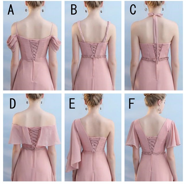 ダークグレー/グレー　6デザイン　パーティードレス　ワンピース二次会演出司会ブライズメイドドレス結婚式お呼ばれ マキシ丈　ロングドレス　ブライズメイド　ドレス　フォーマルドレス