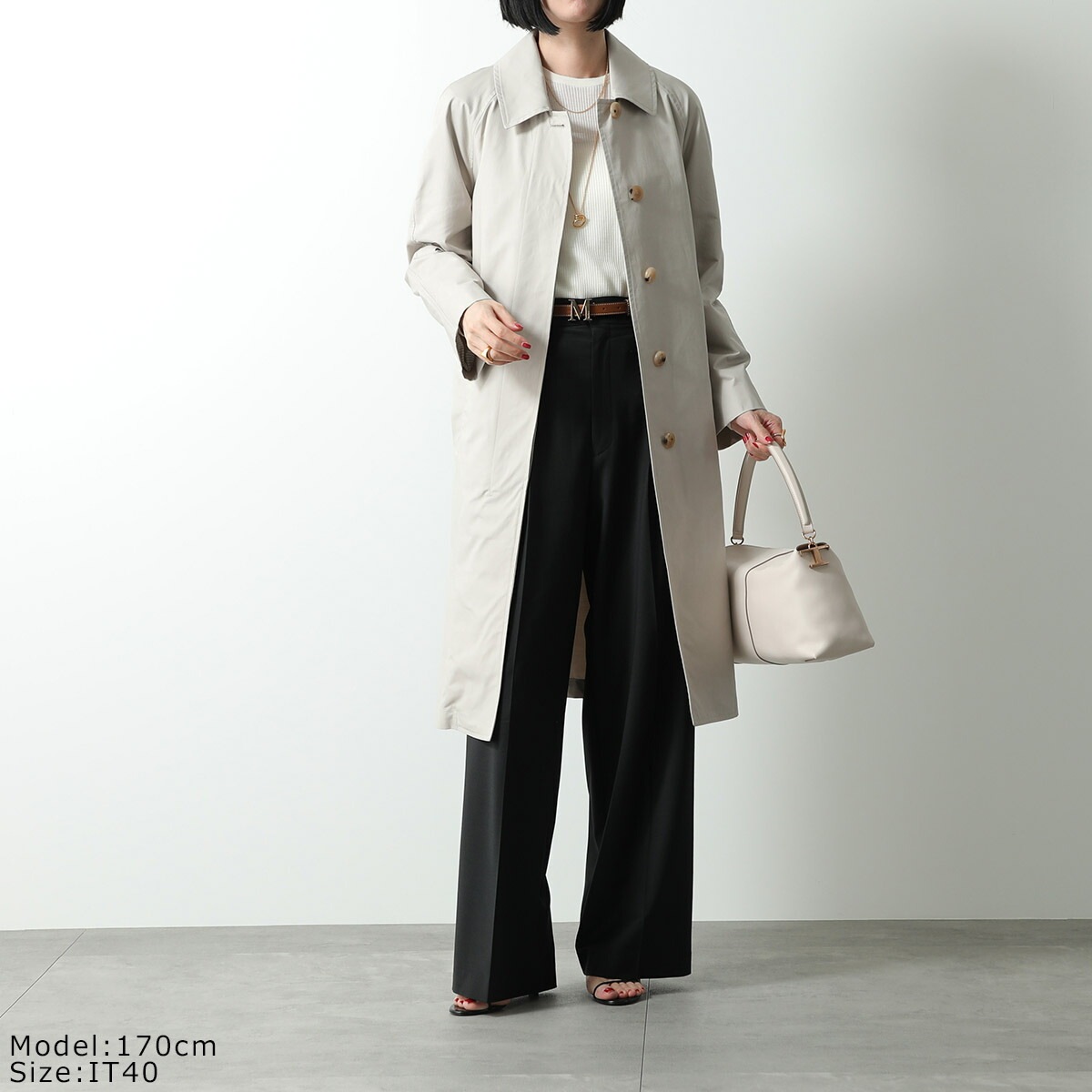 Max Mara The Cube マックスマーラ ザ・キューブ トレンチコート ORLEANS オルレアン レディース スプリングコート ベルト付き ミドル丈 Max Mara The Cube マックスマーラ ザ・キューブ トレンチコート ORLEANS オルレアン レディース スプリングコート ベルト付き ミドル丈