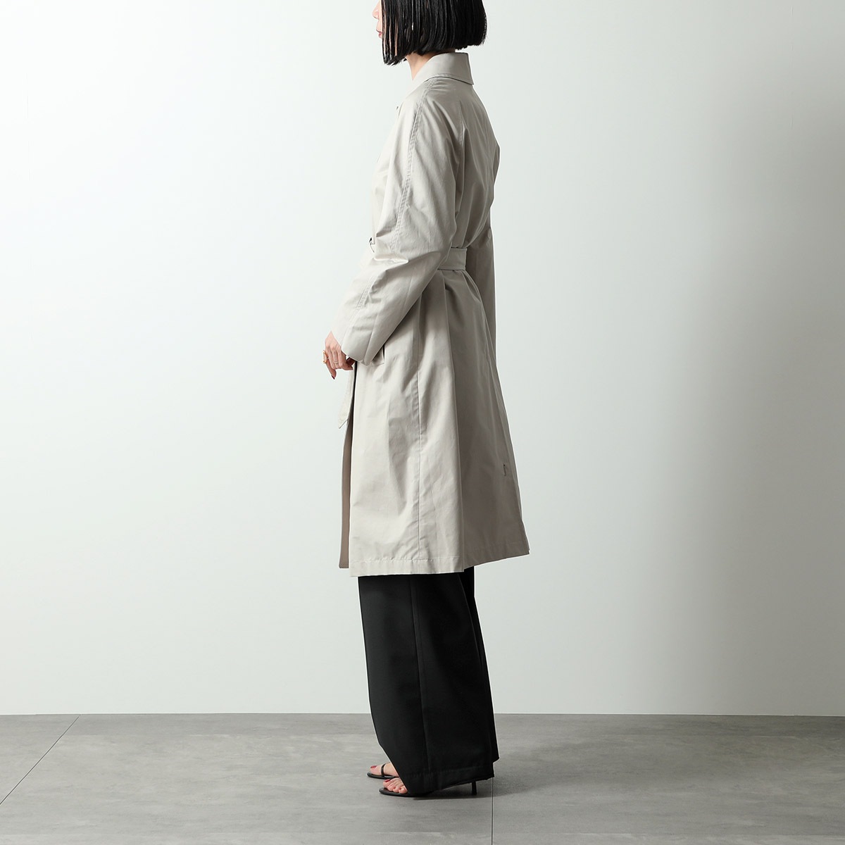 Max Mara The Cube マックスマーラ ザ・キューブ トレンチコート ORLEANS オルレアン レディース スプリングコート ベルト付き ミドル丈 Max Mara The Cube マックスマーラ ザ・キューブ トレンチコート ORLEANS オルレアン レディース スプリングコート ベルト付き ミドル丈