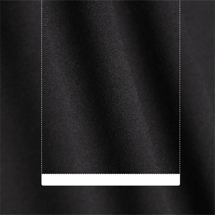 レディース変形ドルマンシャツ 春秋用 長袖 異素材切替 襟付き ロング丈 無地 個性的 ユニセックス風 オフィス向け シャツワン風