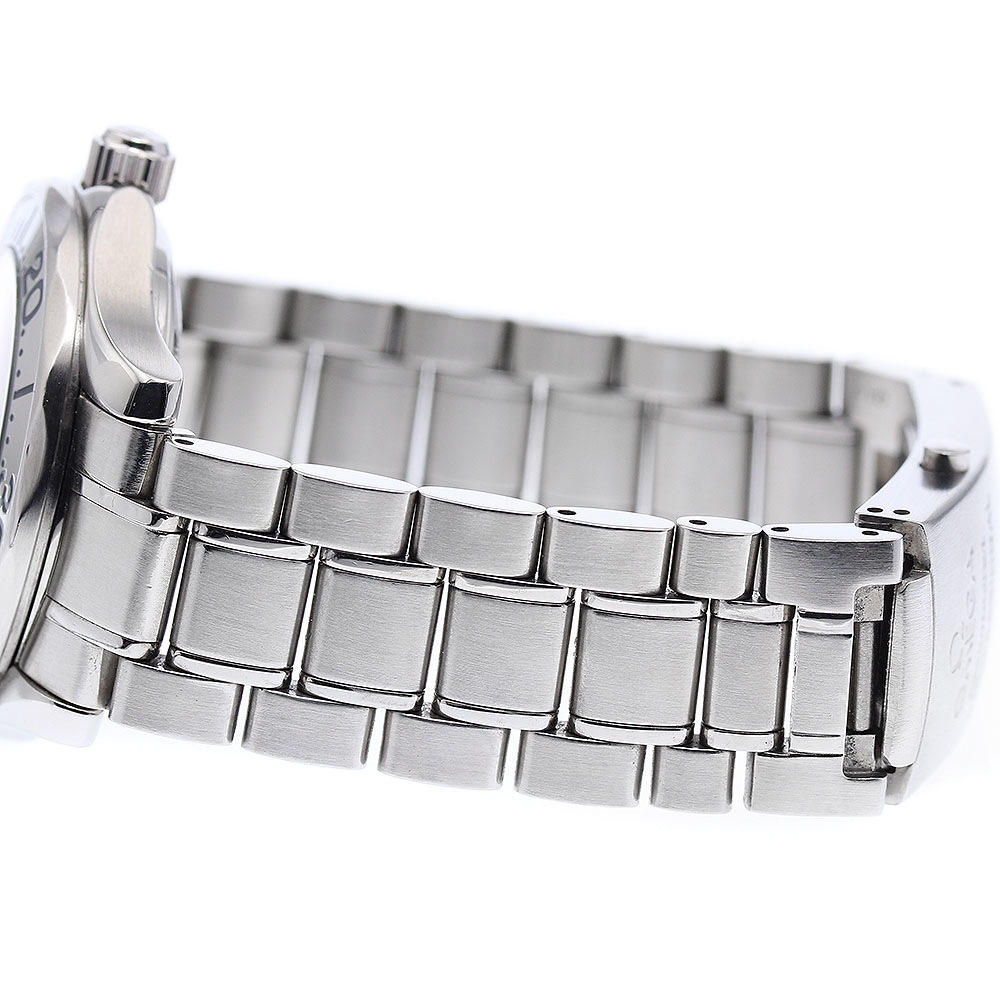 オメガ OMEGA 2263.80 シーマスター300 デイト クォーツ ボーイズ 保証書付き_888100【中古】