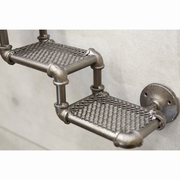 ウォールシェルフ ラック シェルフ 本棚 家具 インテリア インダストリアルメタル ウォール