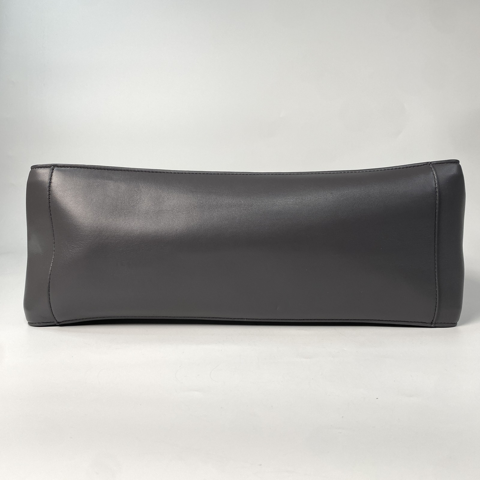 美品 ステラマッカートニー Stella McCarthney レディース スタッズロゴ トートバッグ ウール ポーチ付き