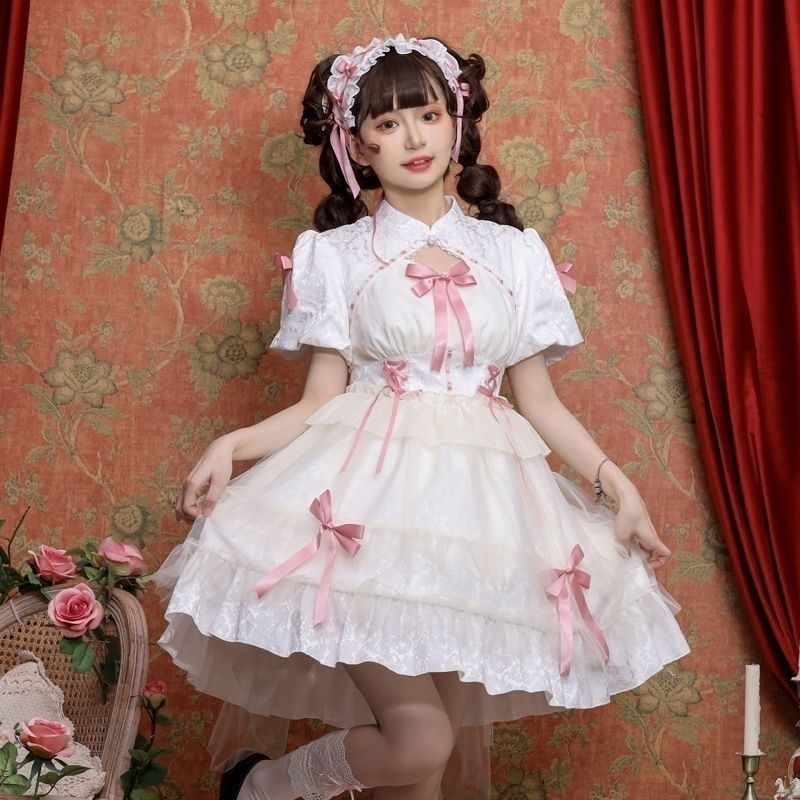 ロリータ ニュースタイル かわいい コスプレ コスチューム ワンピース_2