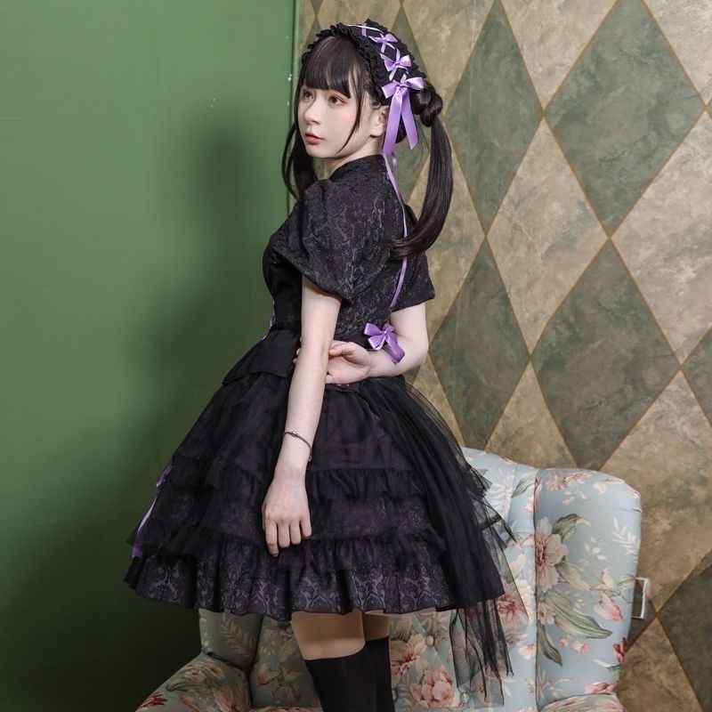 ロリータ ニュースタイル かわいい コスプレ コスチューム ワンピース_6