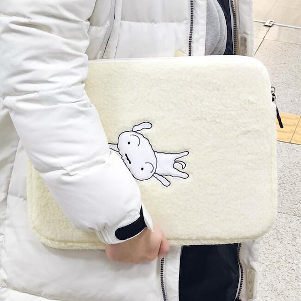 Qoo10] クレヨンしんちゃん シロふわふわパソコン
