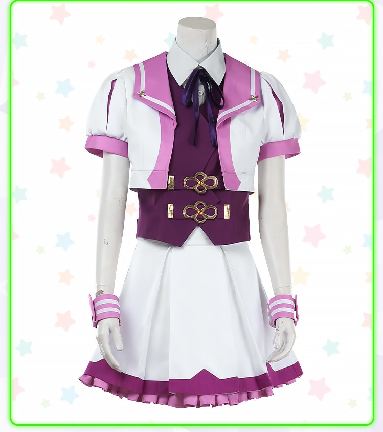 ウマ娘 プリティーダービー 特别周 勝負服 コスプレ衣装 コスチューム