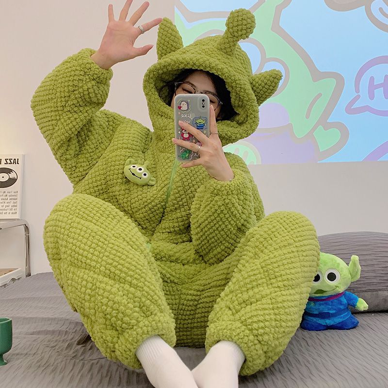 ルームウェア セットアップ 冬 2025新型厚手加絨フランネルホームウェア冬 可愛い パジャマ レディース 秋冬 韓国 部屋着 ルームウェア セットアップ 冬 2025新型厚手加絨フランネルホームウェア冬 可愛い パジャマ レディース 秋冬 韓国 部屋着