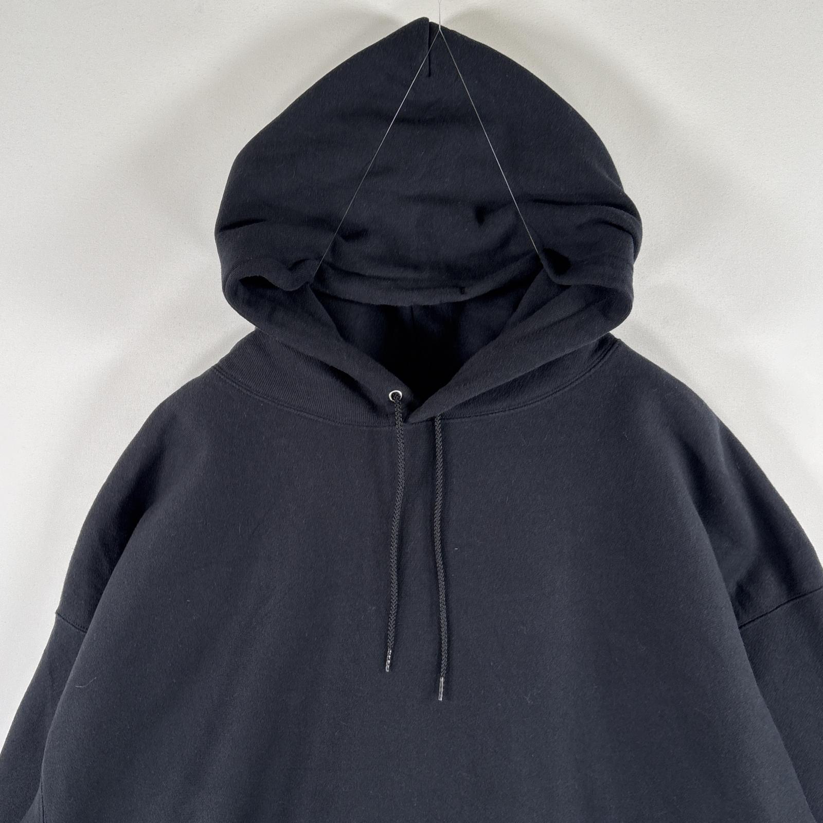 古着 パーカー スウェット 大きいサイズ プレミアムリバースウィーブ 目無し プルオーバー 3XL ブラック メンズ 古着 パーカー スウェット 大きいサイズ プレミアムリバースウィーブ 目無し プルオーバー 3XL ブラック メンズ