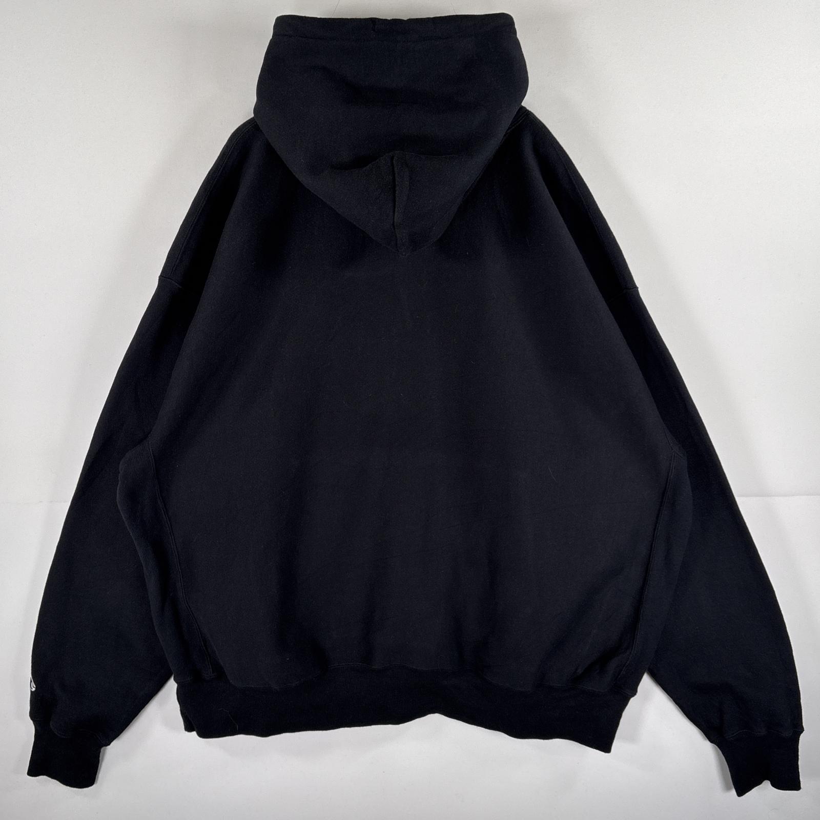 古着 パーカー スウェット 大きいサイズ プレミアムリバースウィーブ 目無し プルオーバー 3XL ブラック メンズ 古着 パーカー スウェット 大きいサイズ プレミアムリバースウィーブ 目無し プルオーバー 3XL ブラック メンズ