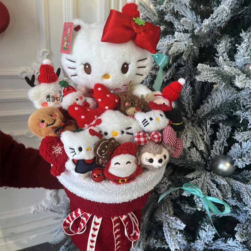 母の日 花かわいいハローキティのぬいぐるみブーケキャラクターブーケを手に持って写真を撮るプレゼント 母の日 花かわいいハローキティのぬいぐるみブーケキャラクターブーケを手に持って写真を撮るプレゼント