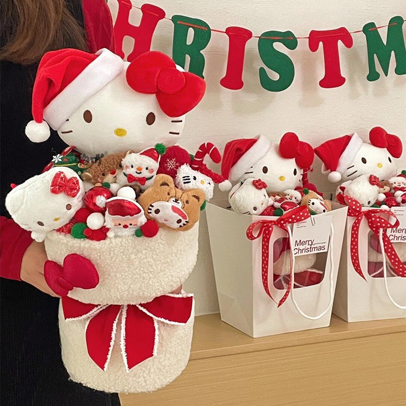 母の日 花かわいいハローキティのぬいぐるみブーケキャラクターブーケを手に持って写真を撮るプレゼント 母の日 花かわいいハローキティのぬいぐるみブーケキャラクターブーケを手に持って写真を撮るプレゼント